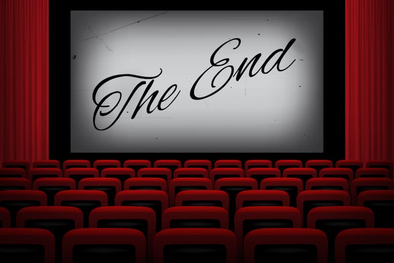 Générique de fin : The end